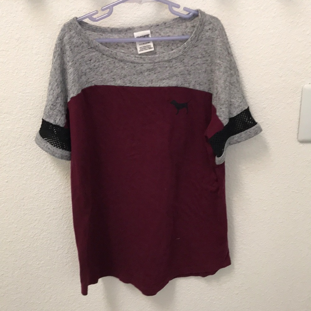 VS PINK ACTIVE SHIRT